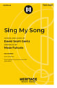 Sing My Song Two-Part choral sheet music cover